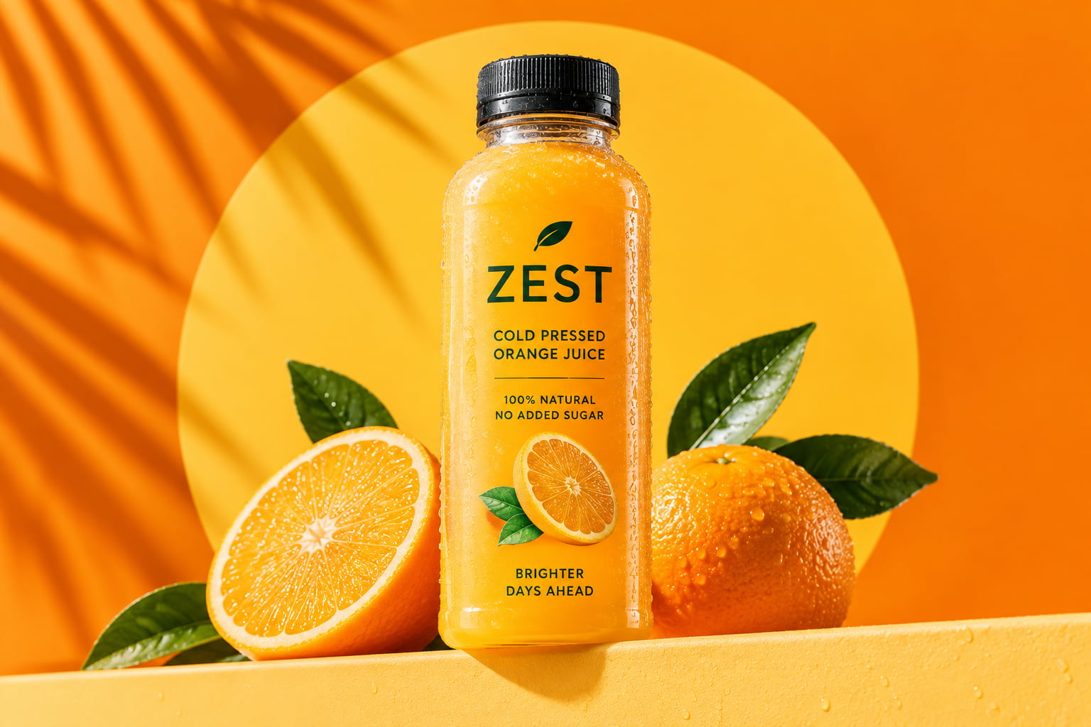 Product with a bold background