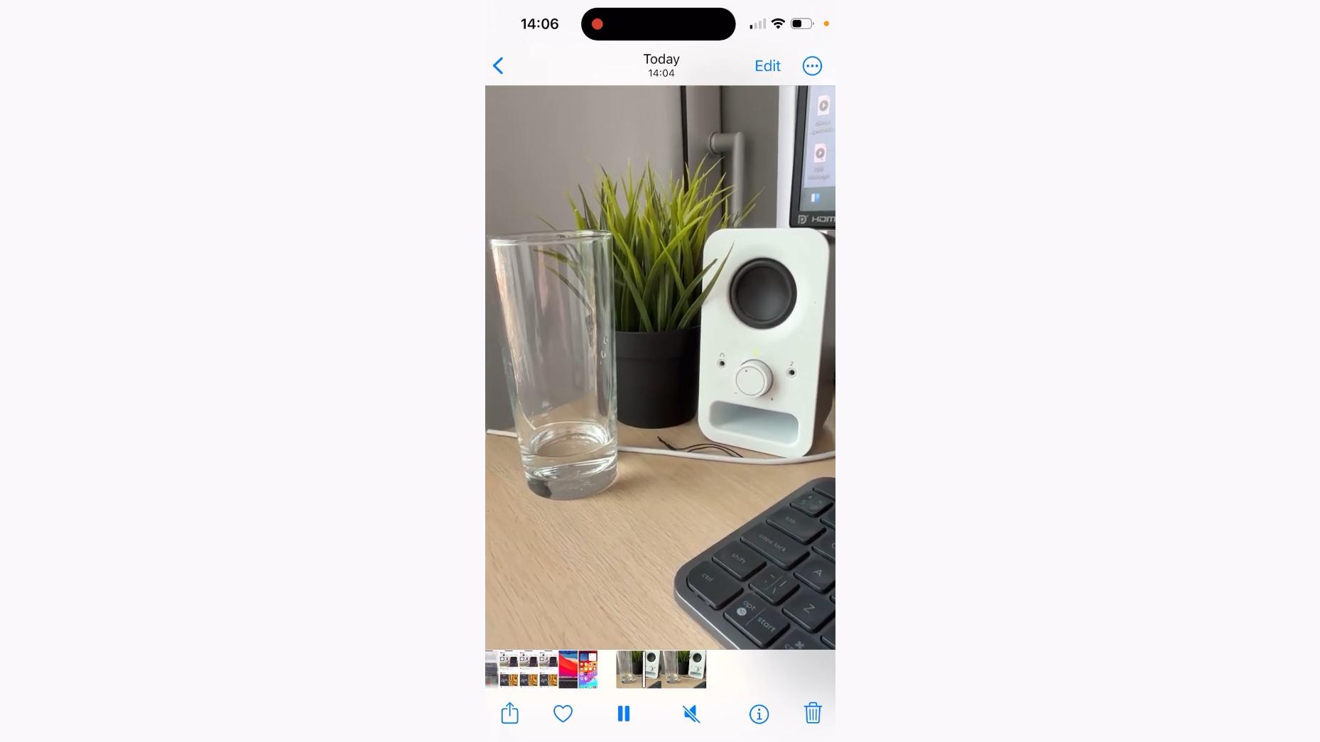 text Open video