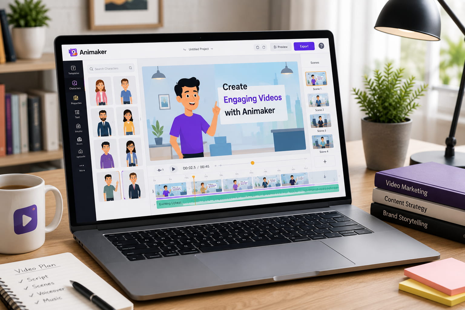 What can you create with Animaker