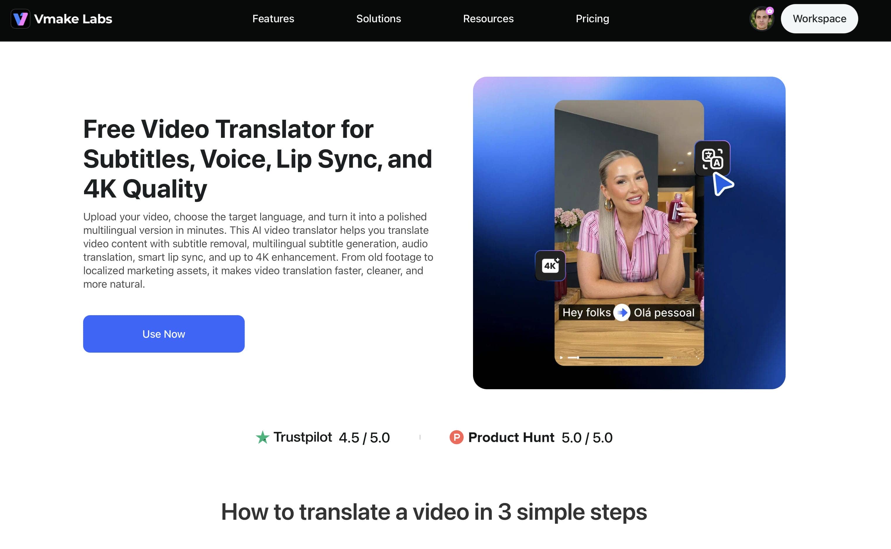 Video Translation for Global Audiences