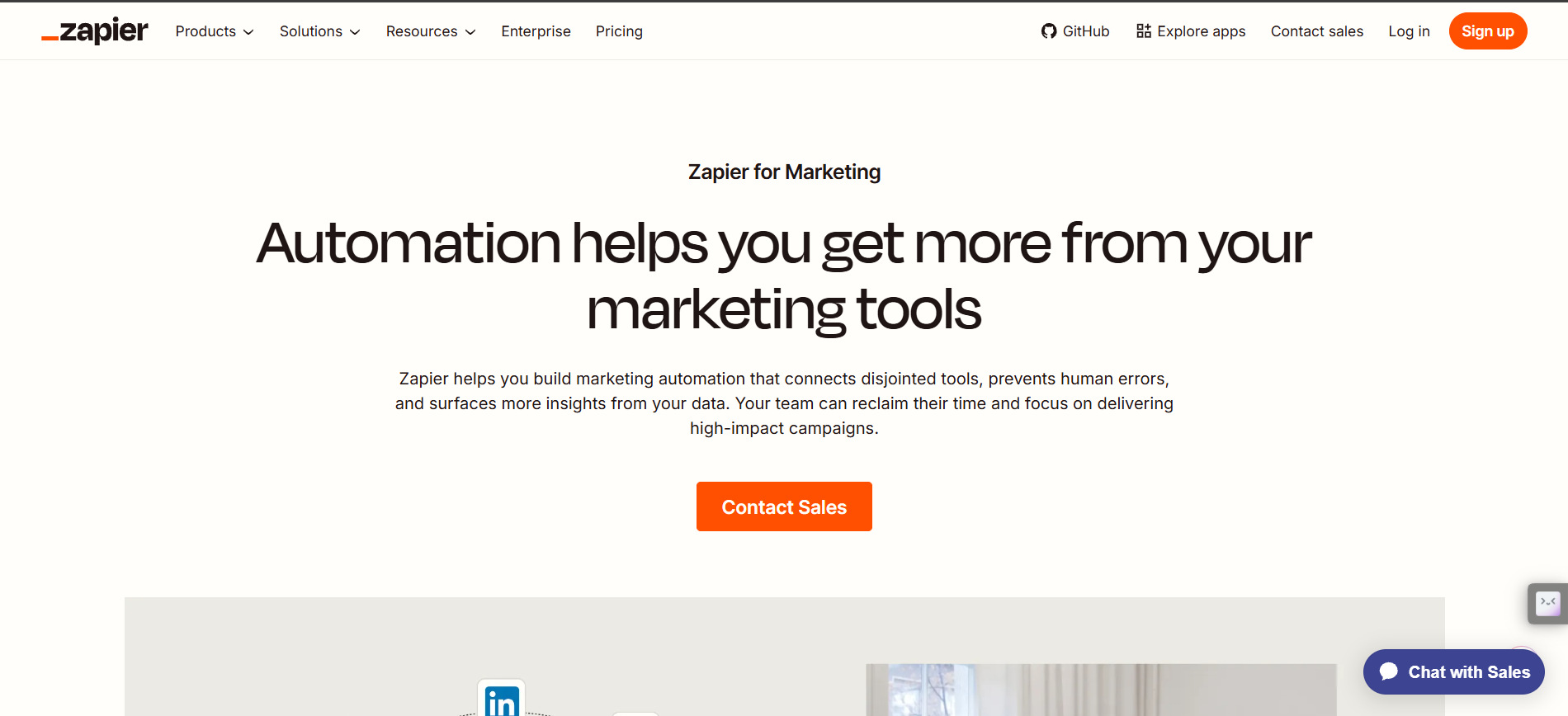 text Zapier Interface