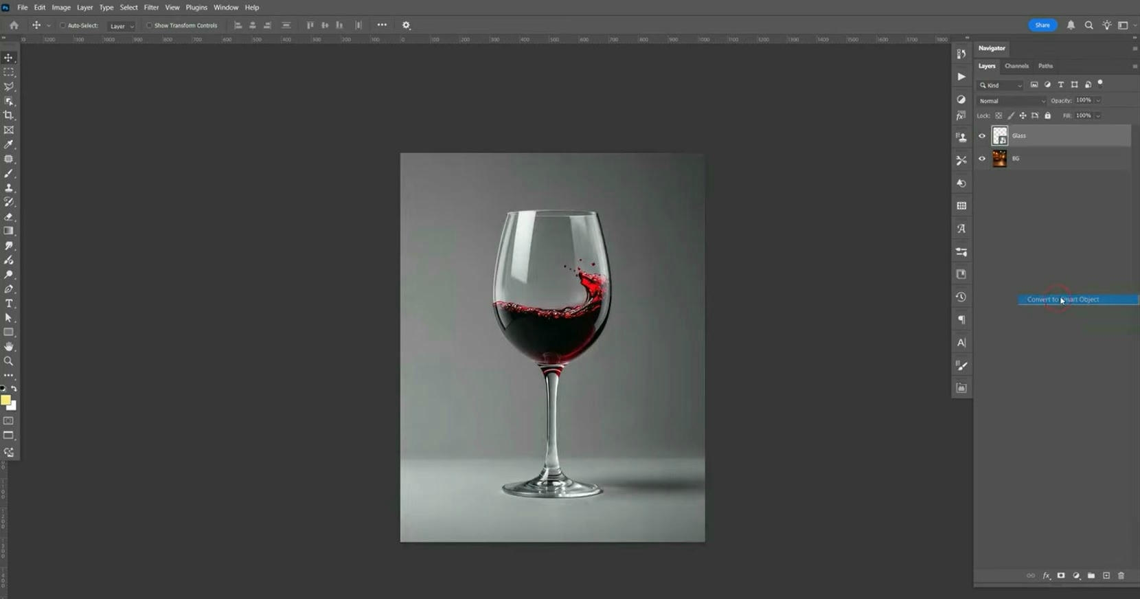 text Open your photo and select the Remove Tool