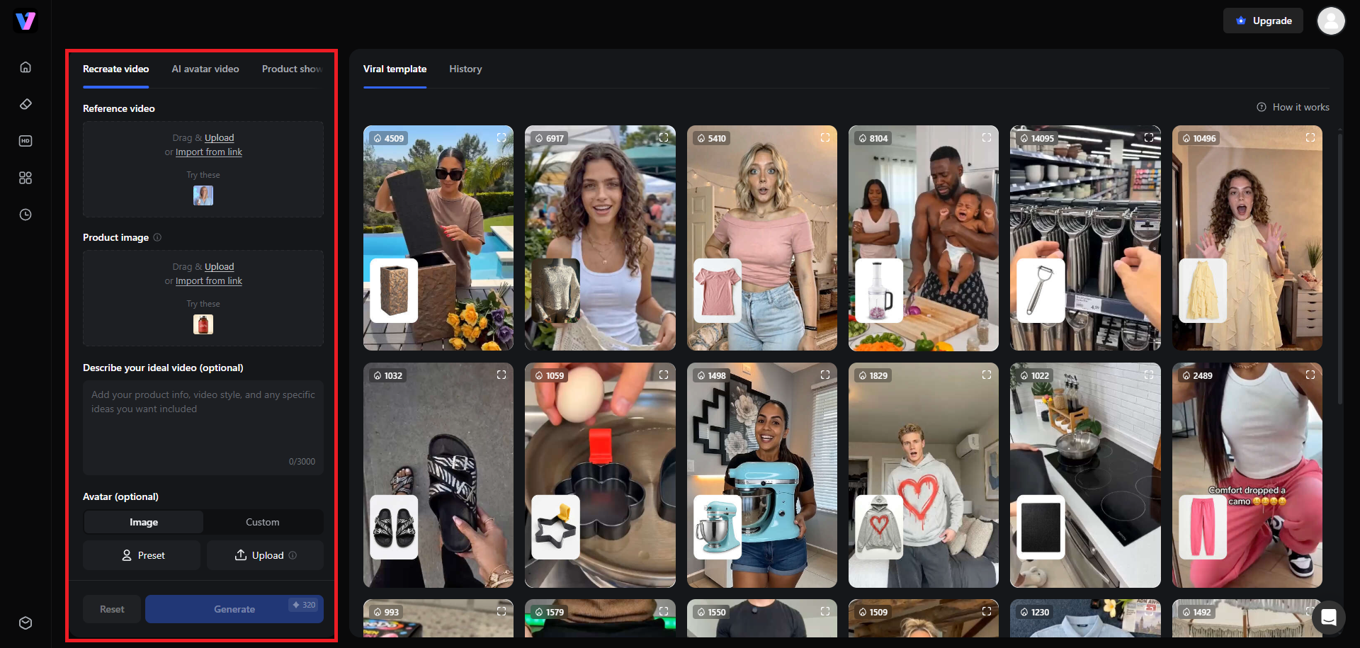 Enter details of your UGC content