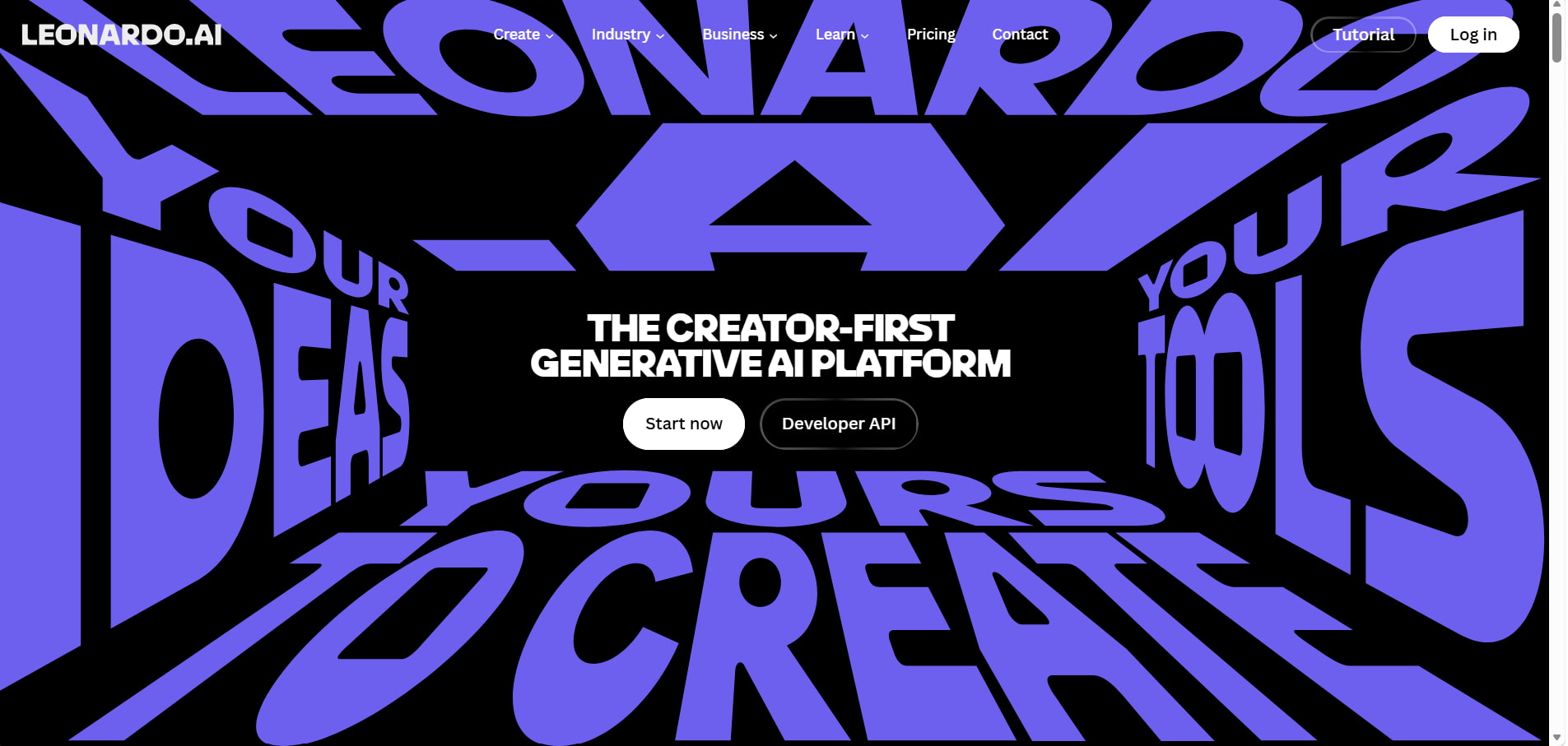text Leonardo AI