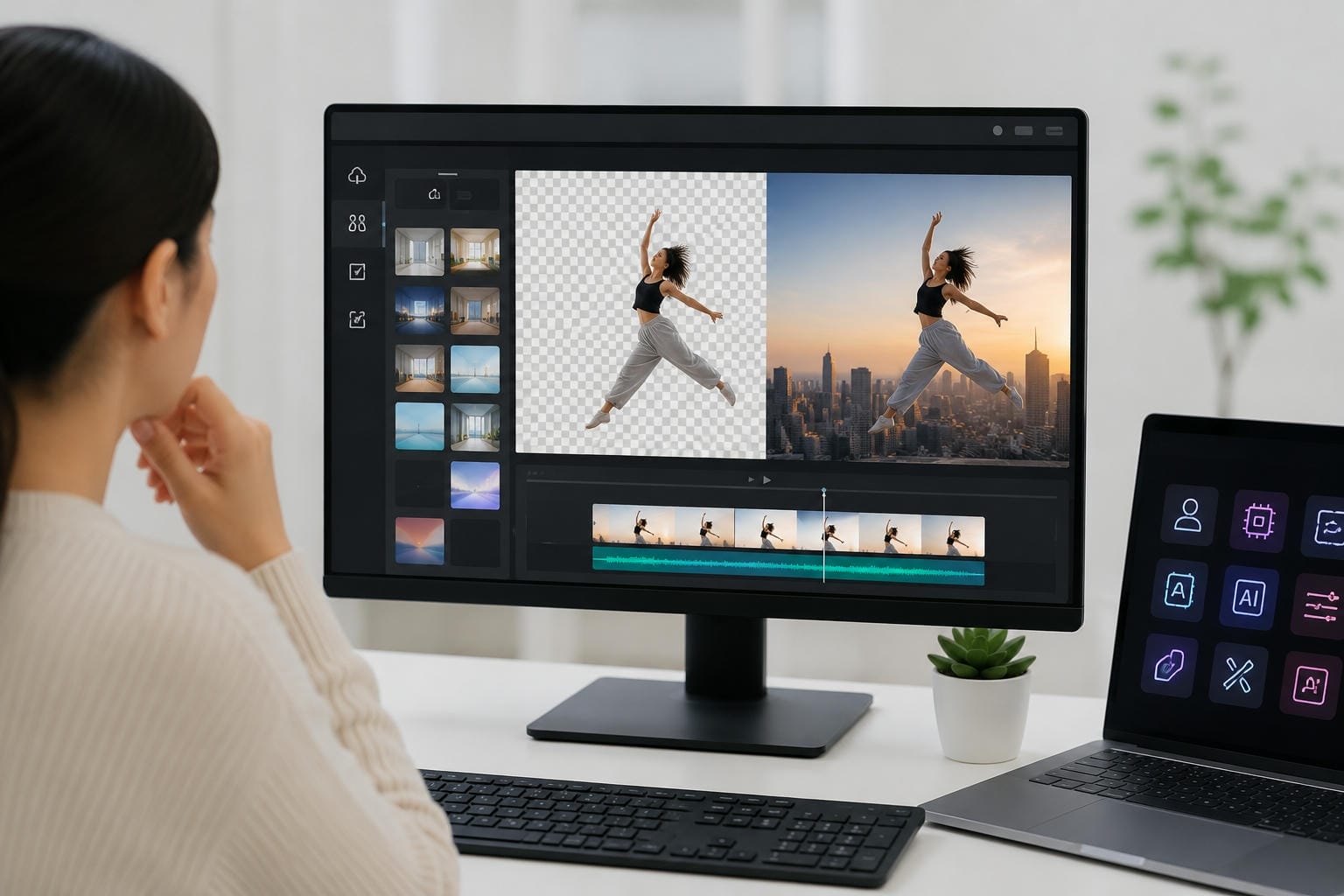 Common use cases for video background changers