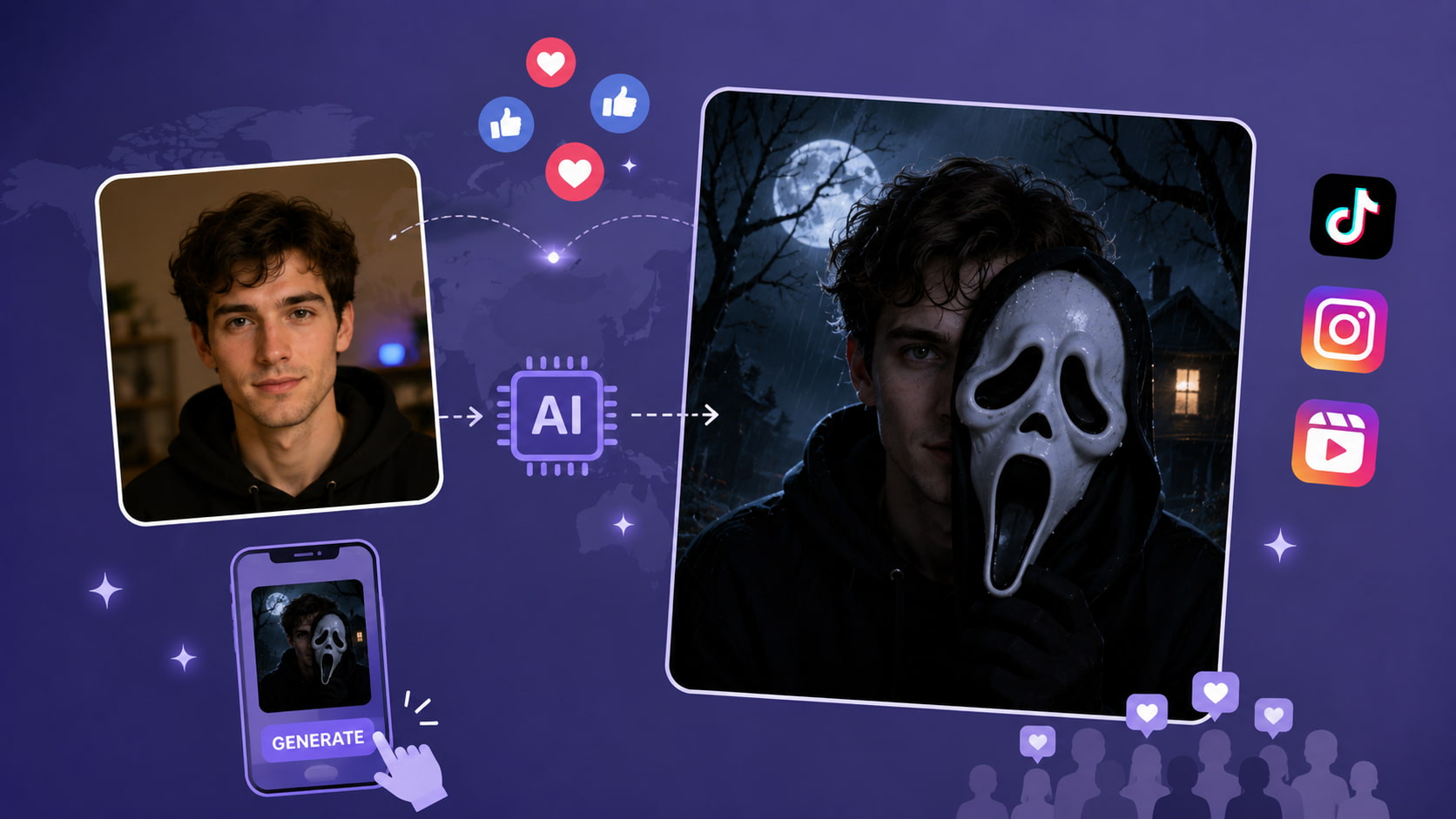understanding ghost face ai images