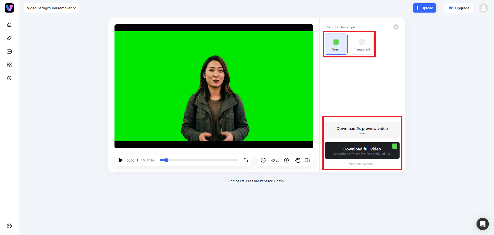 Download your video