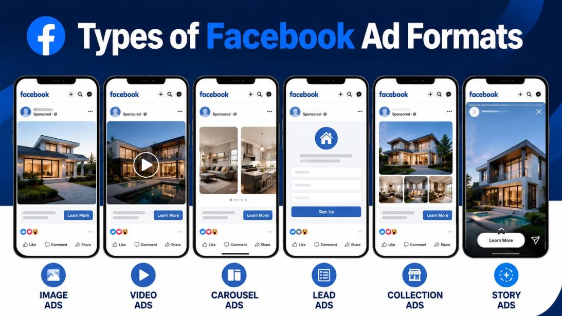 Types of Facebook ad formats