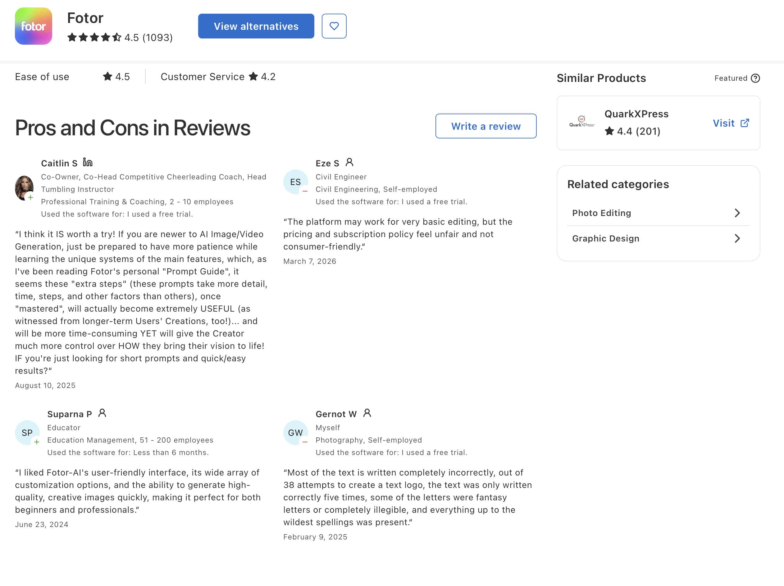 Capterra fotor