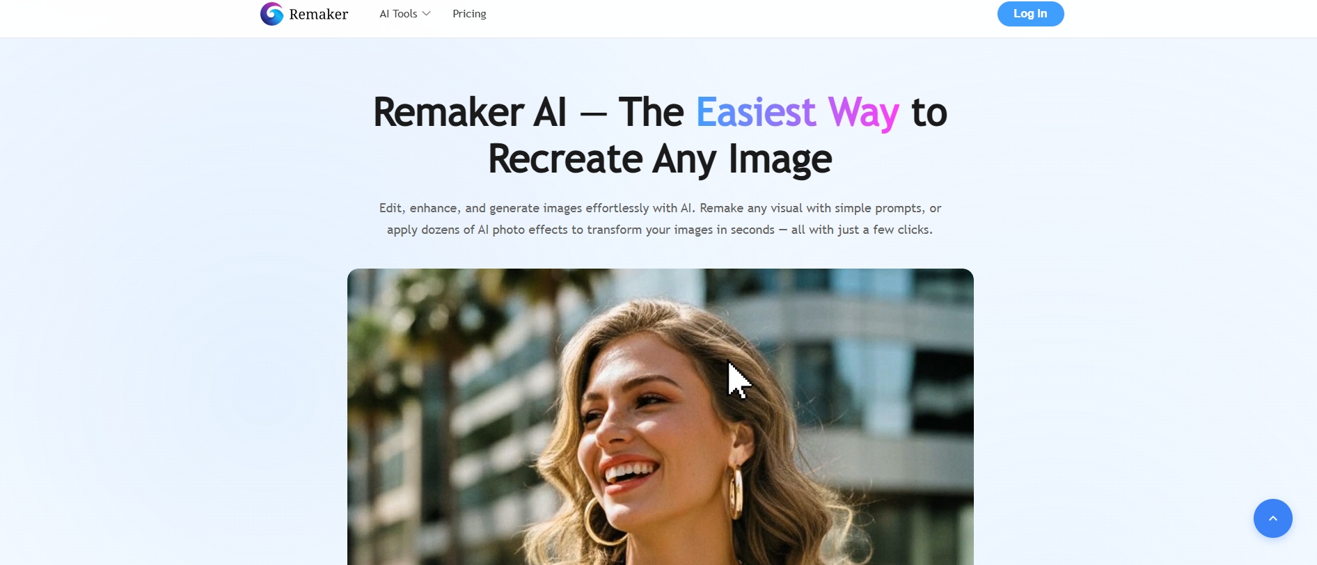 text Remaker AI image enhancer