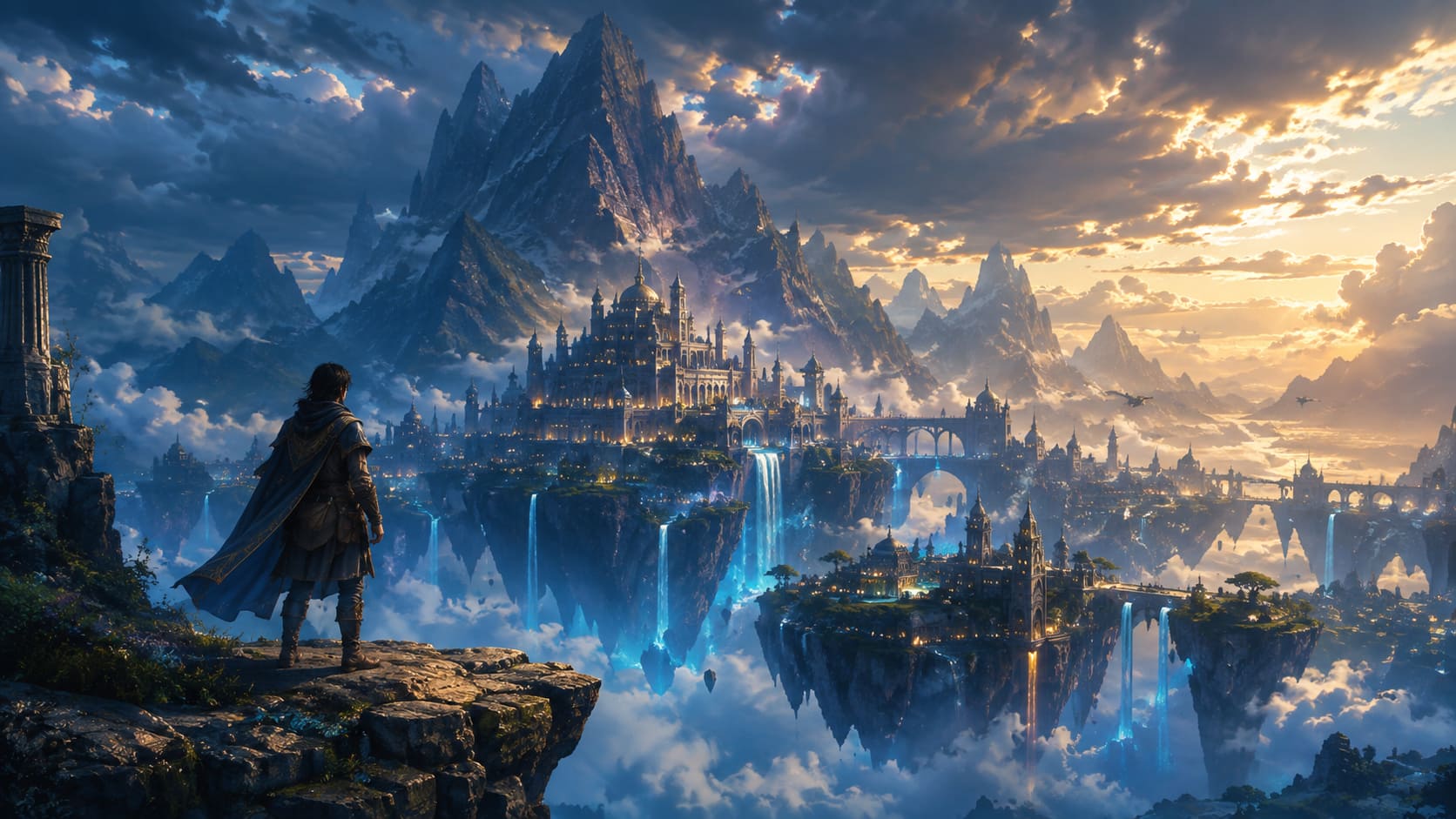 text Fantasy or cinematic scene