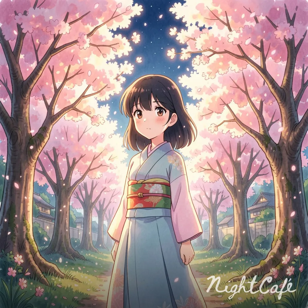 text Anime illustration