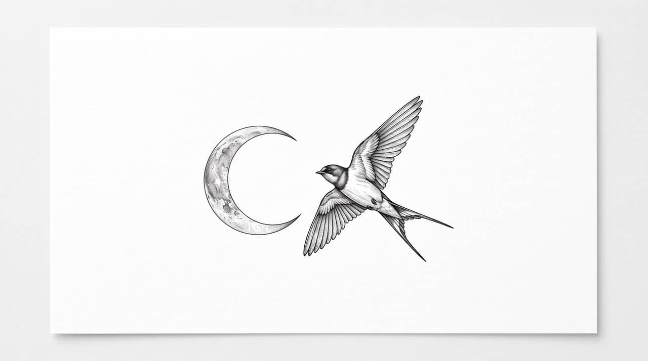 text Micro-Realism and Symbolic Line Art Prompt