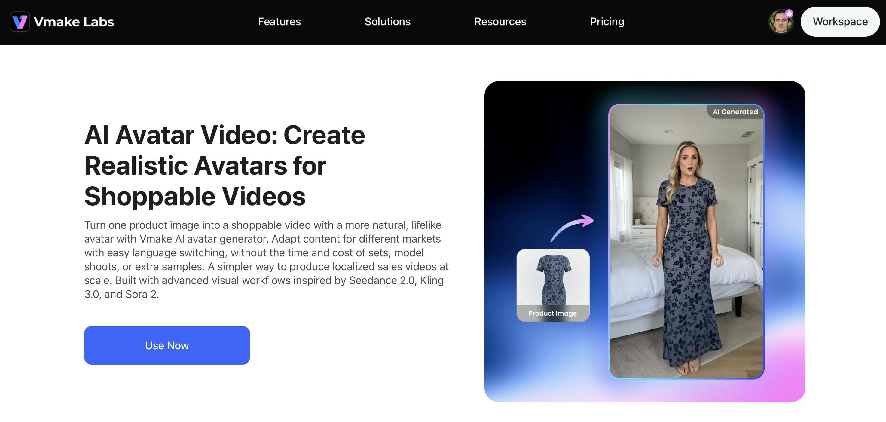 Vmake AI Avatar