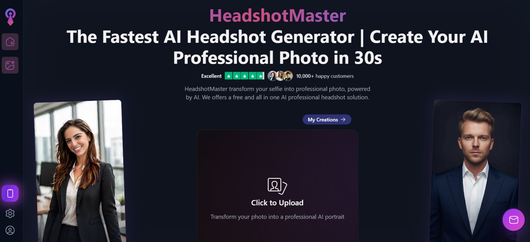 text HeadShorMaster homepage