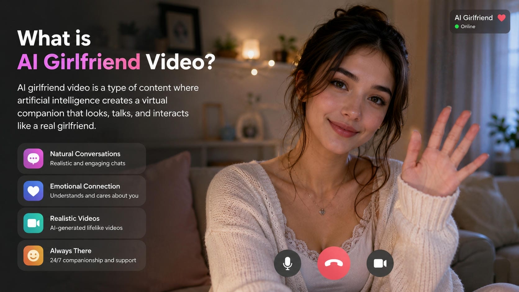 AI girlfriend video