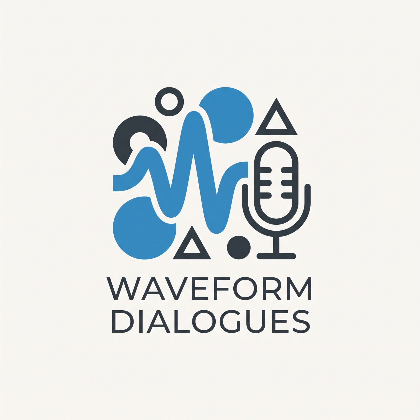 text Abstract audio logo