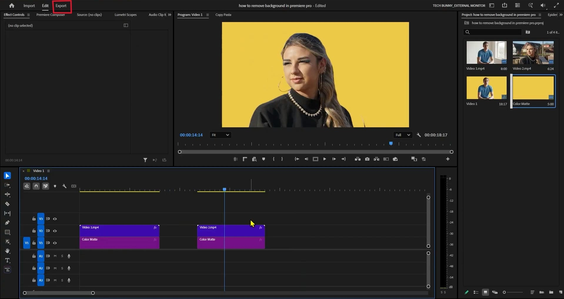 Export and test the final video