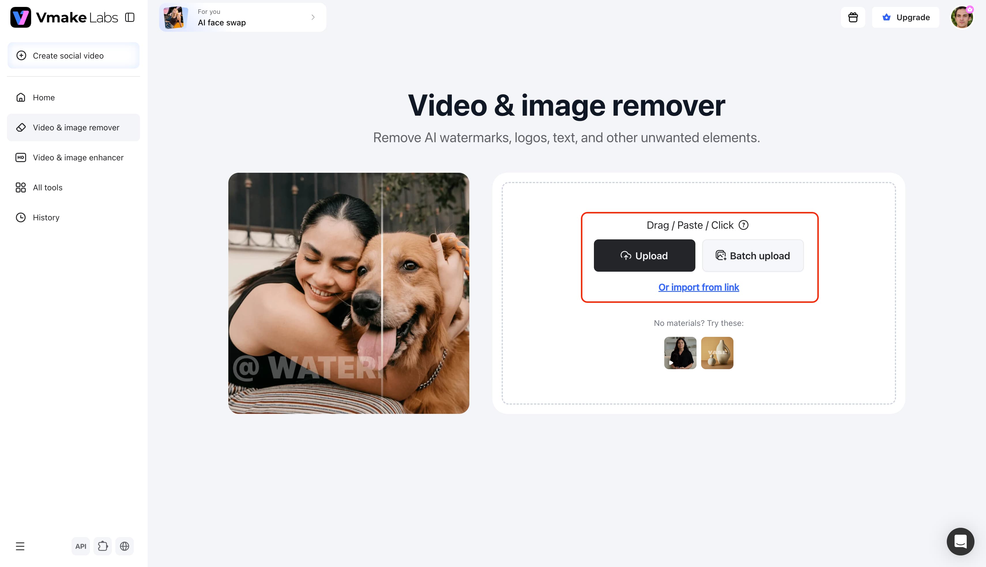 text Enhancing Your Low-Light Shots with Vmake Labs Image Enhancer