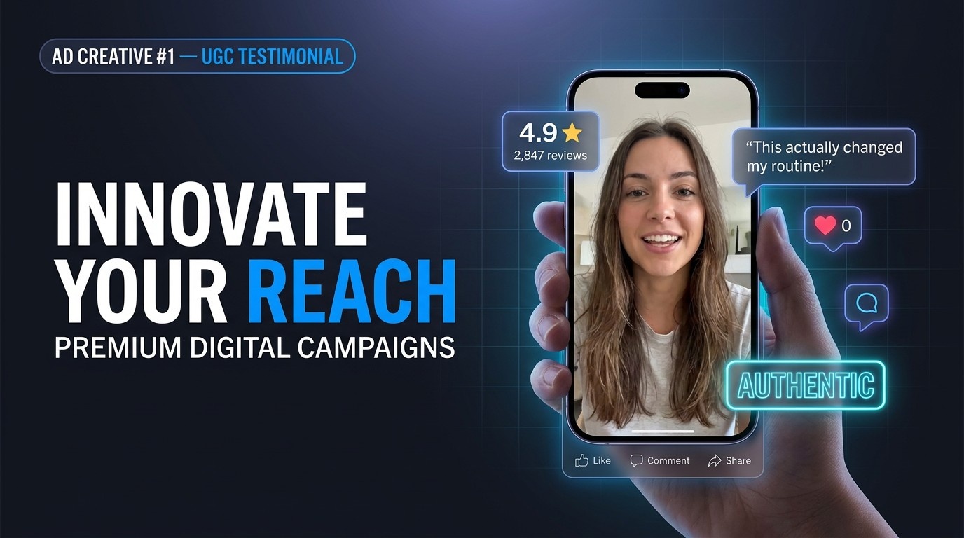 User-Generated Content (UGC) testimonial video