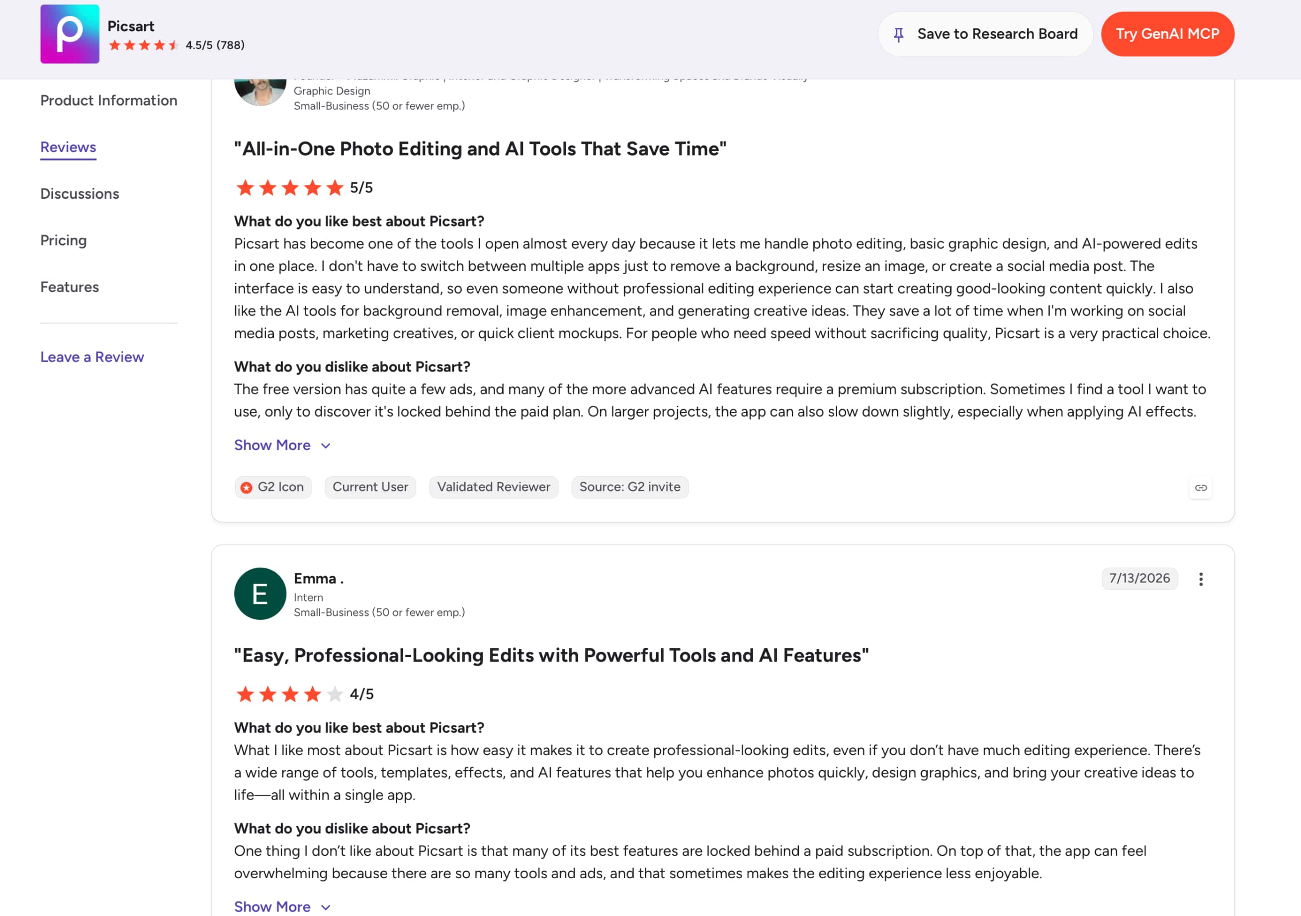 text G2 Review