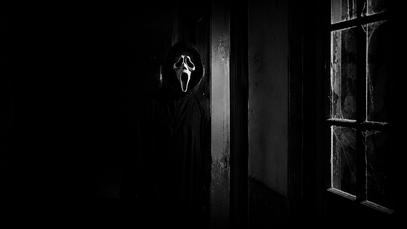 Black-and-White Ghost