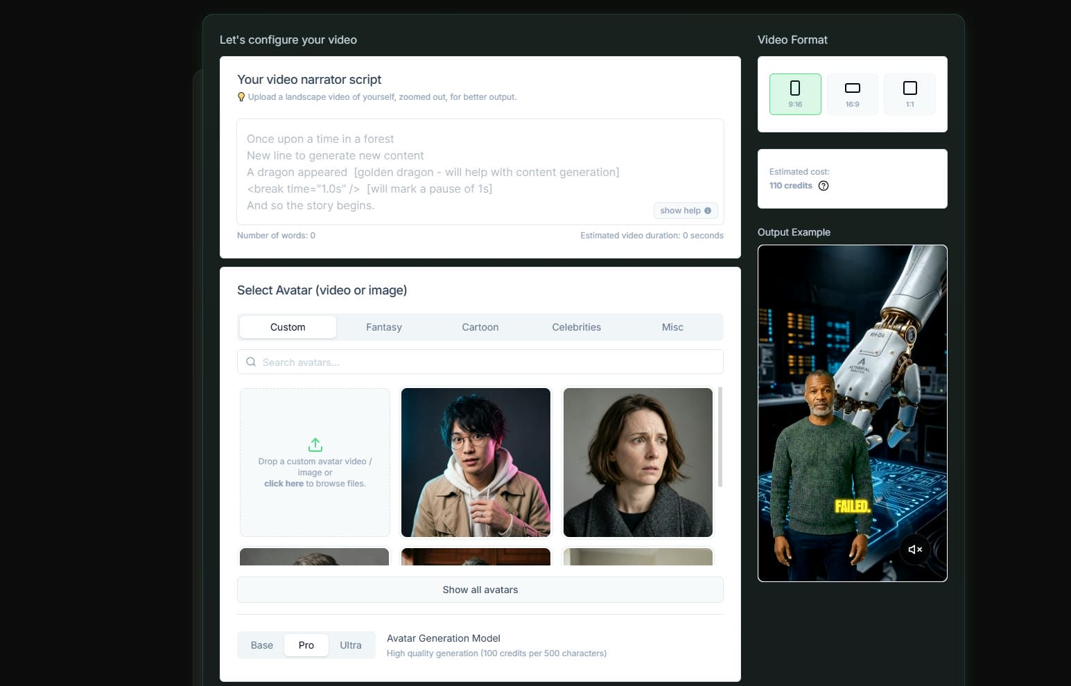 Best For Fast Social Media Content: Revid AI
