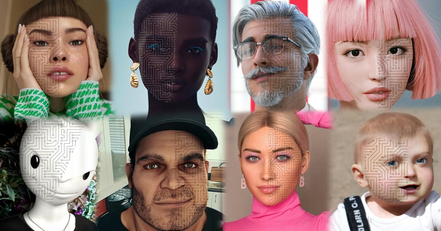 Virtual celebrities and digital ambassadors