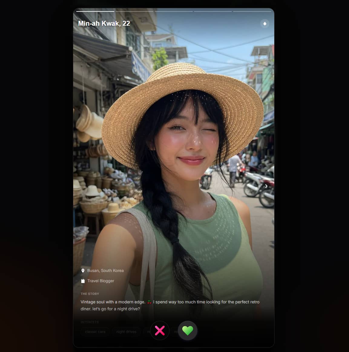 text Realistic portraits