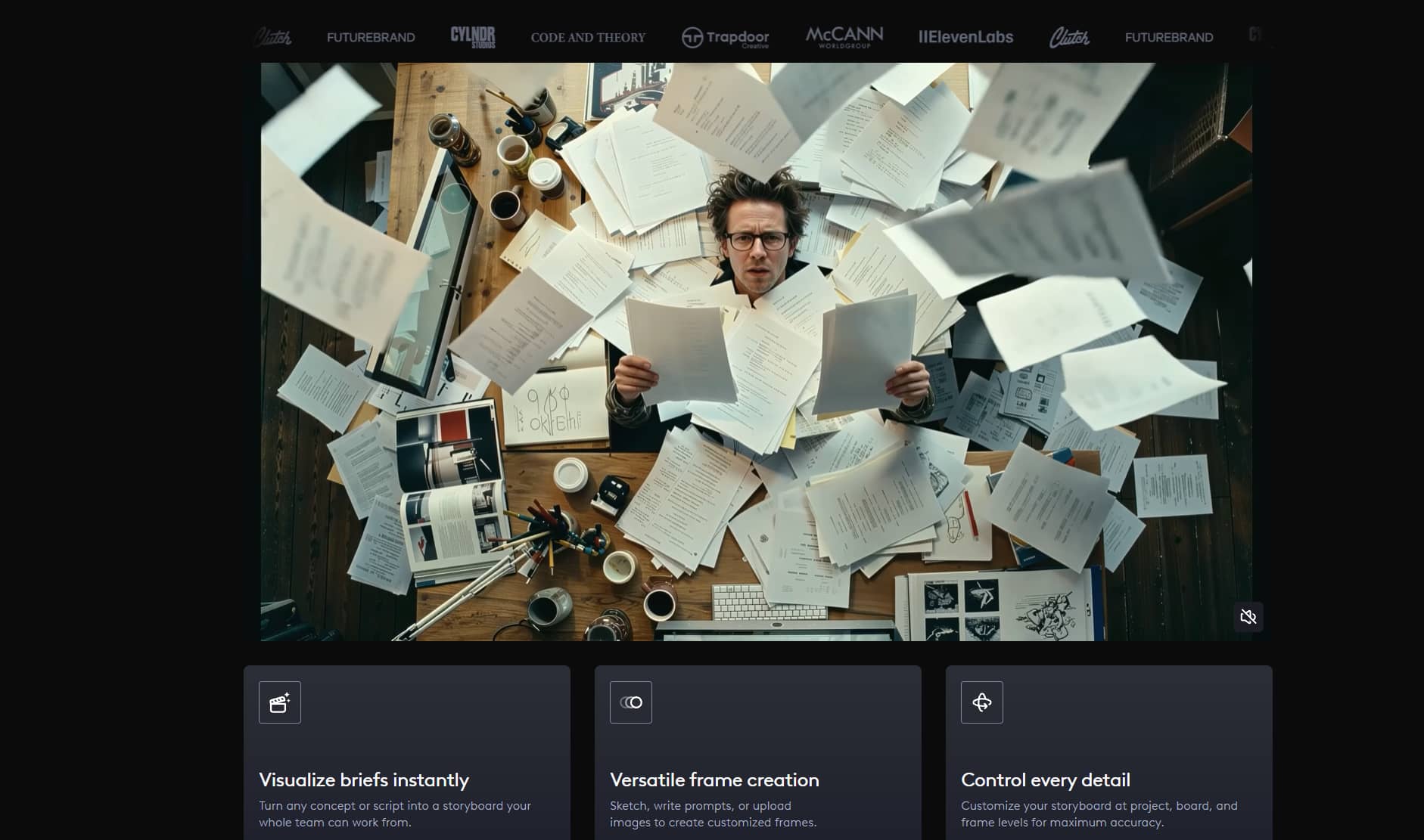 text AI storyboarding