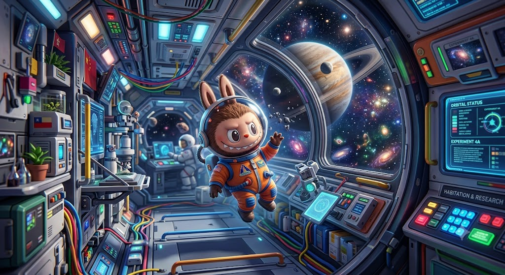 space explorer Labubu