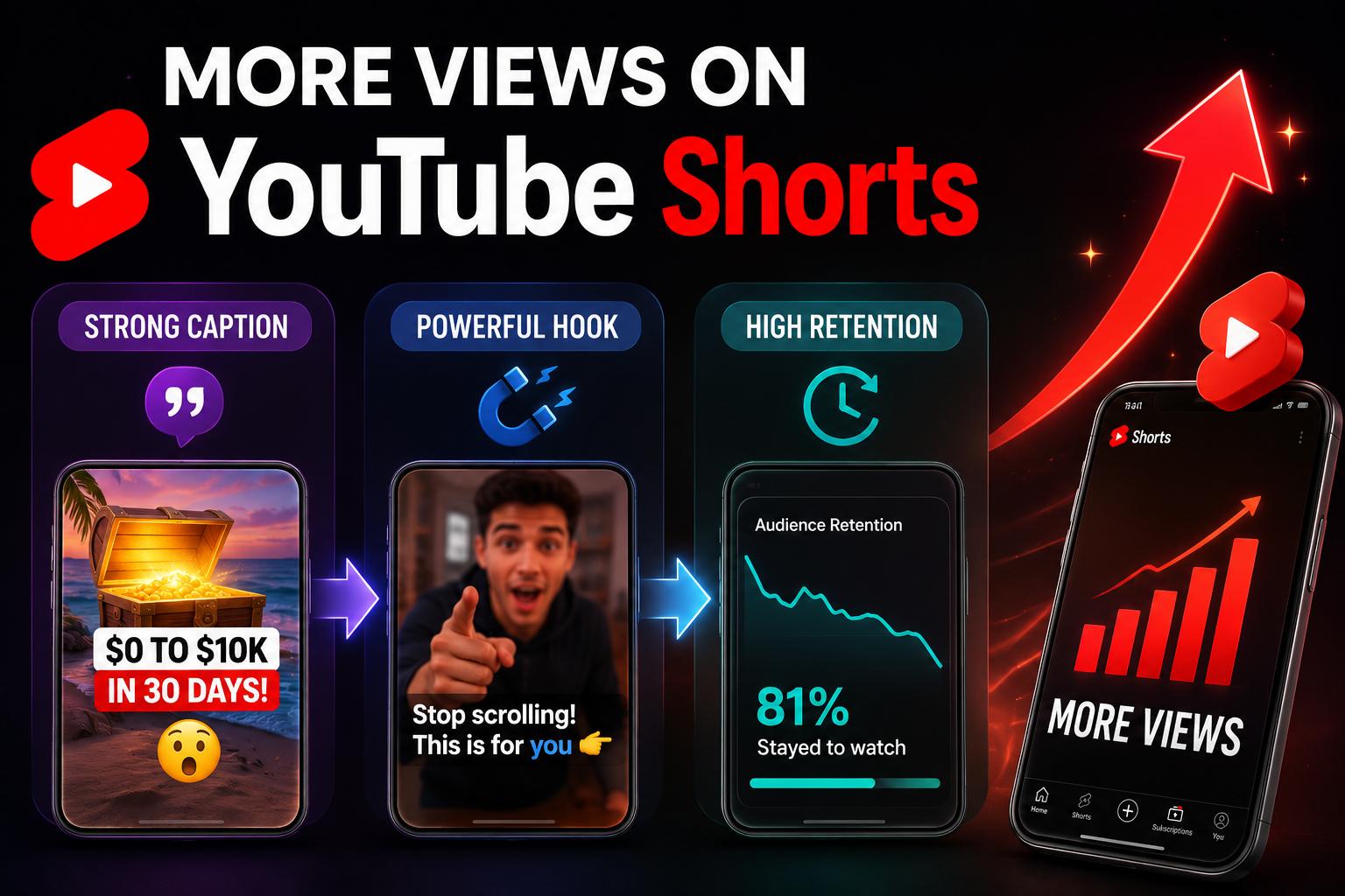 How to get more views on YouTube Shorts