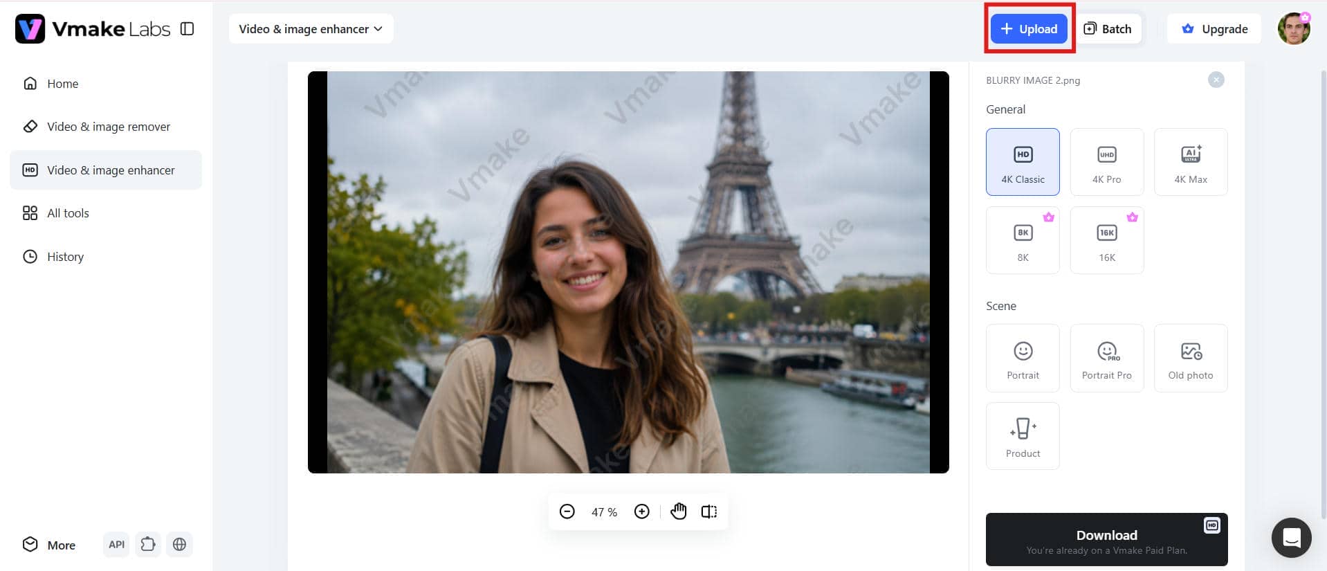 Upload your photo