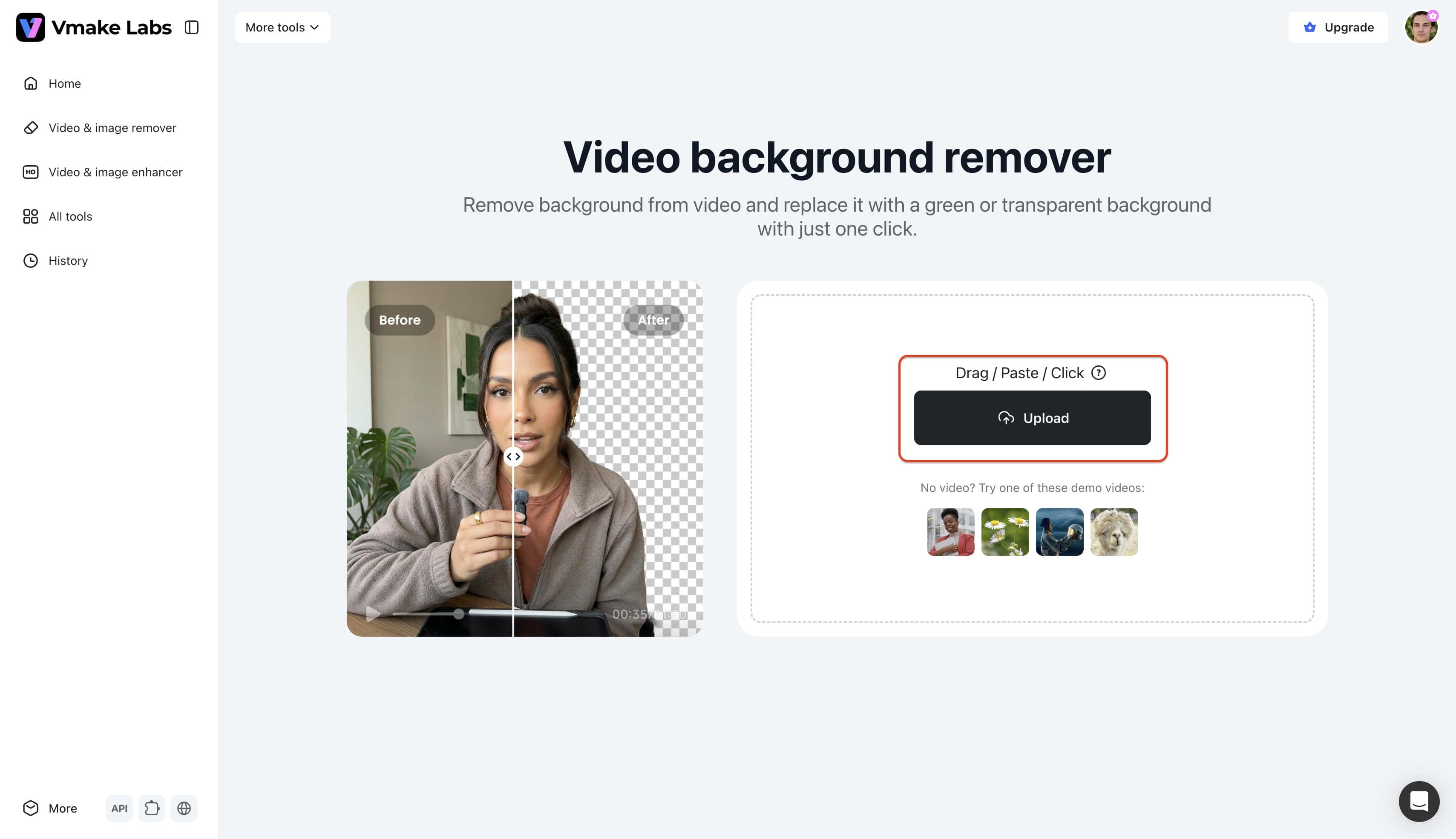 Import your video file