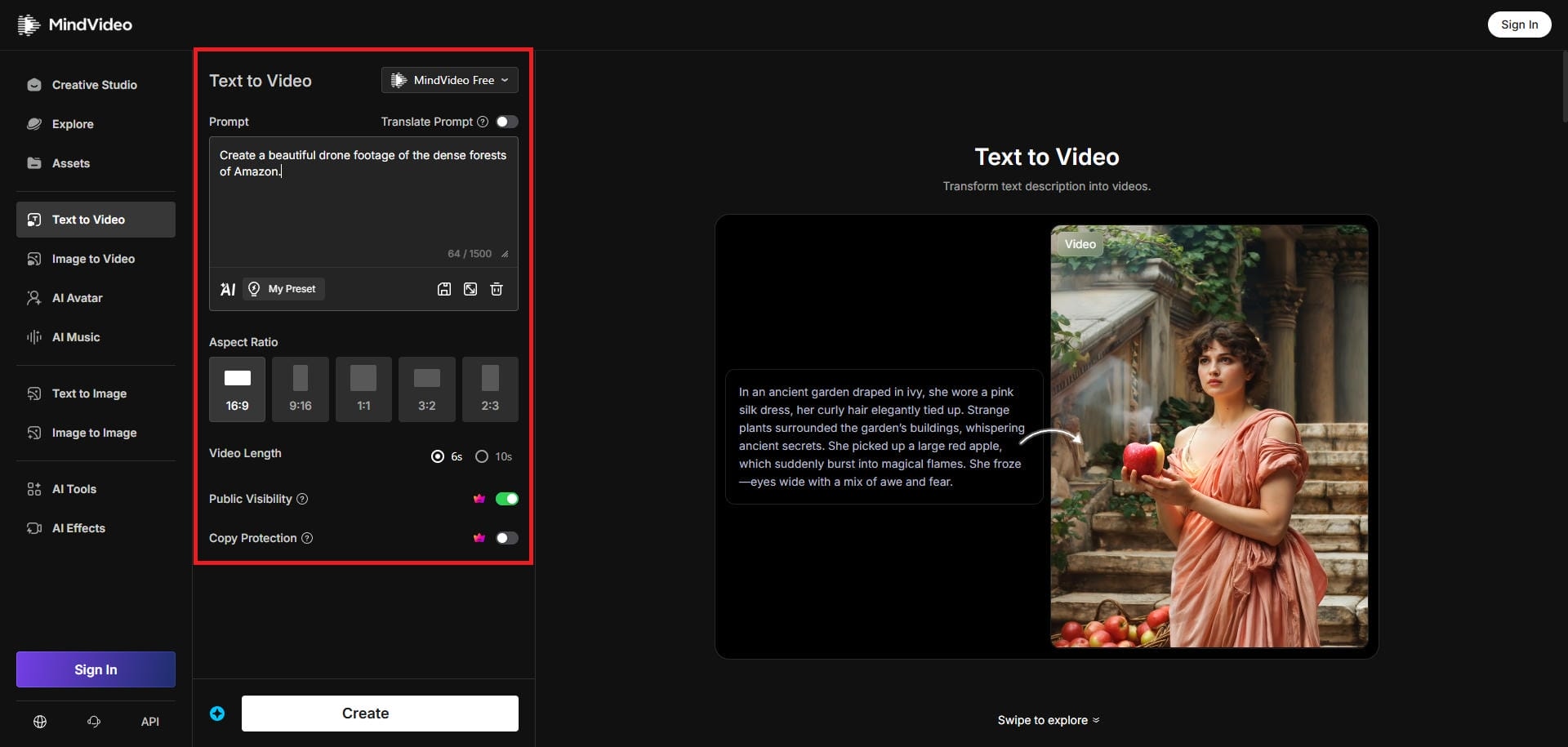 Step 2: Provide your detailed prompt