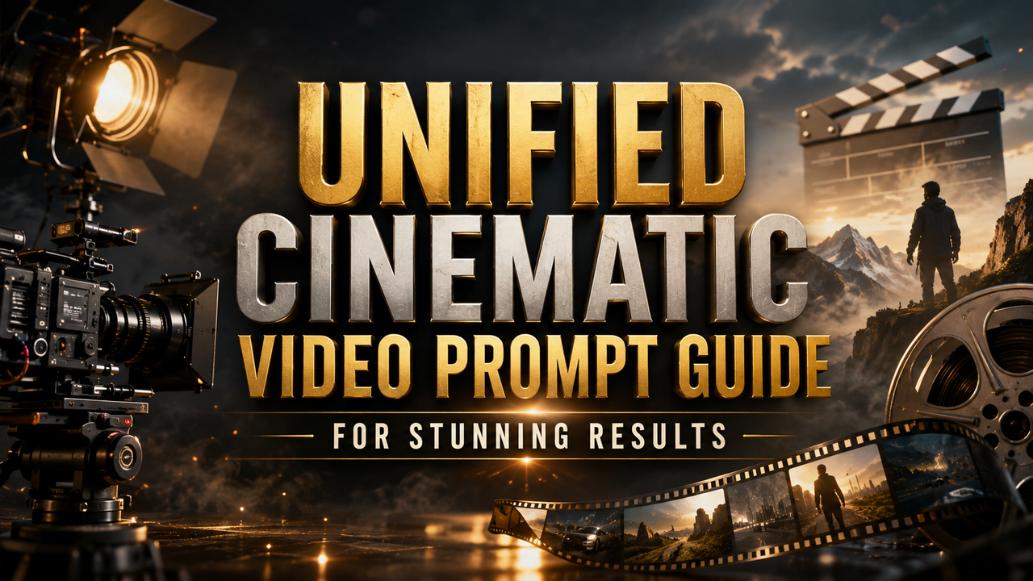 Unified cinematic video prompt guide