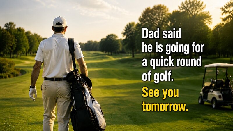 golf dad memes