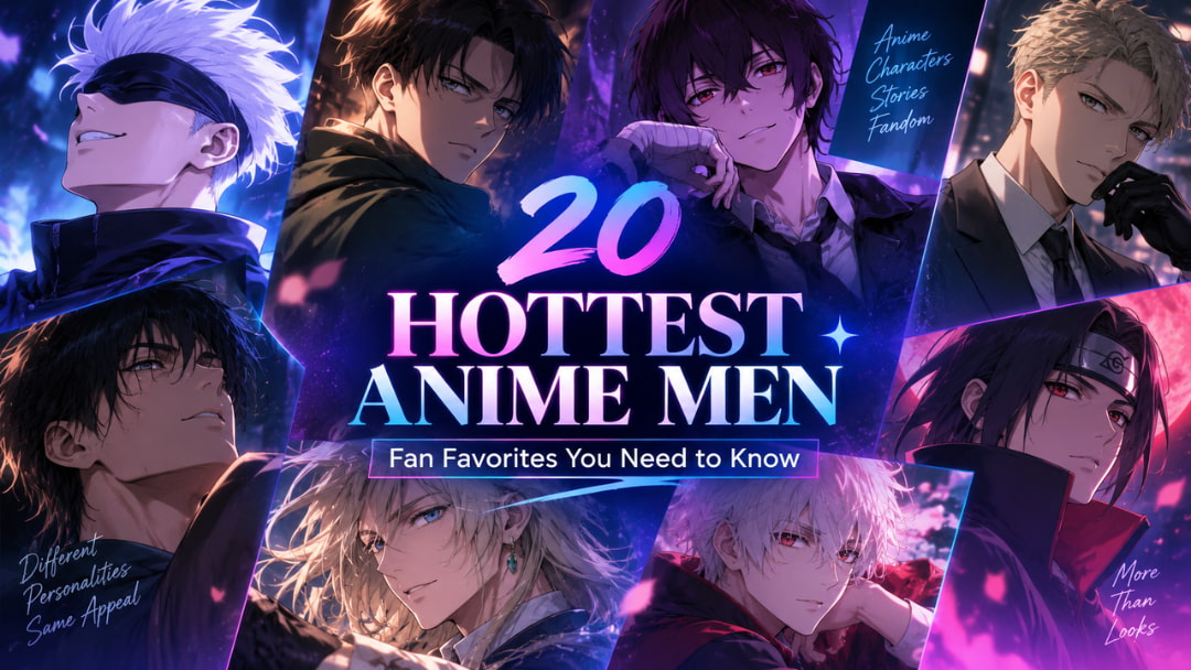 20 Hottest Anime Men: Fan Favorites You Need to Know