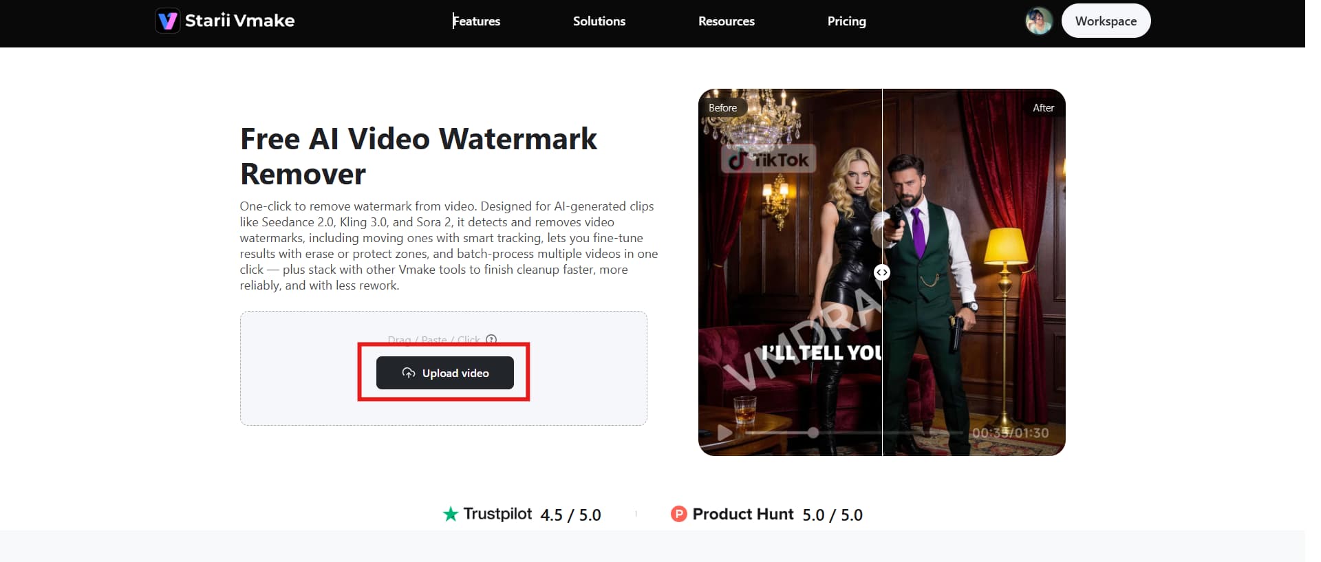 upload your video