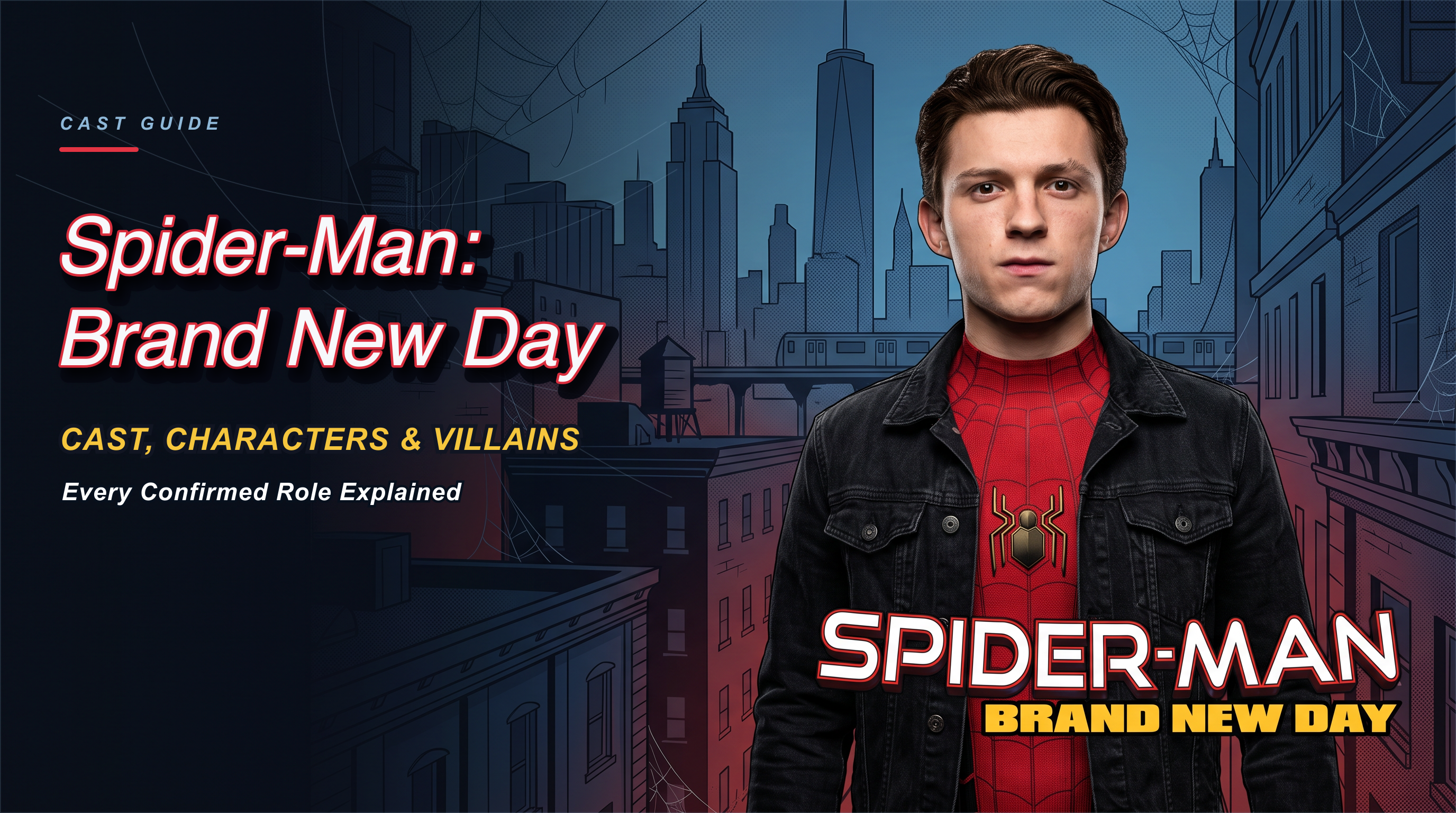 Who is in the Spider-Man: Brand New Day cast