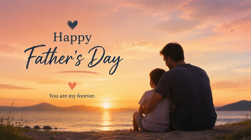 heartwarming father's day image