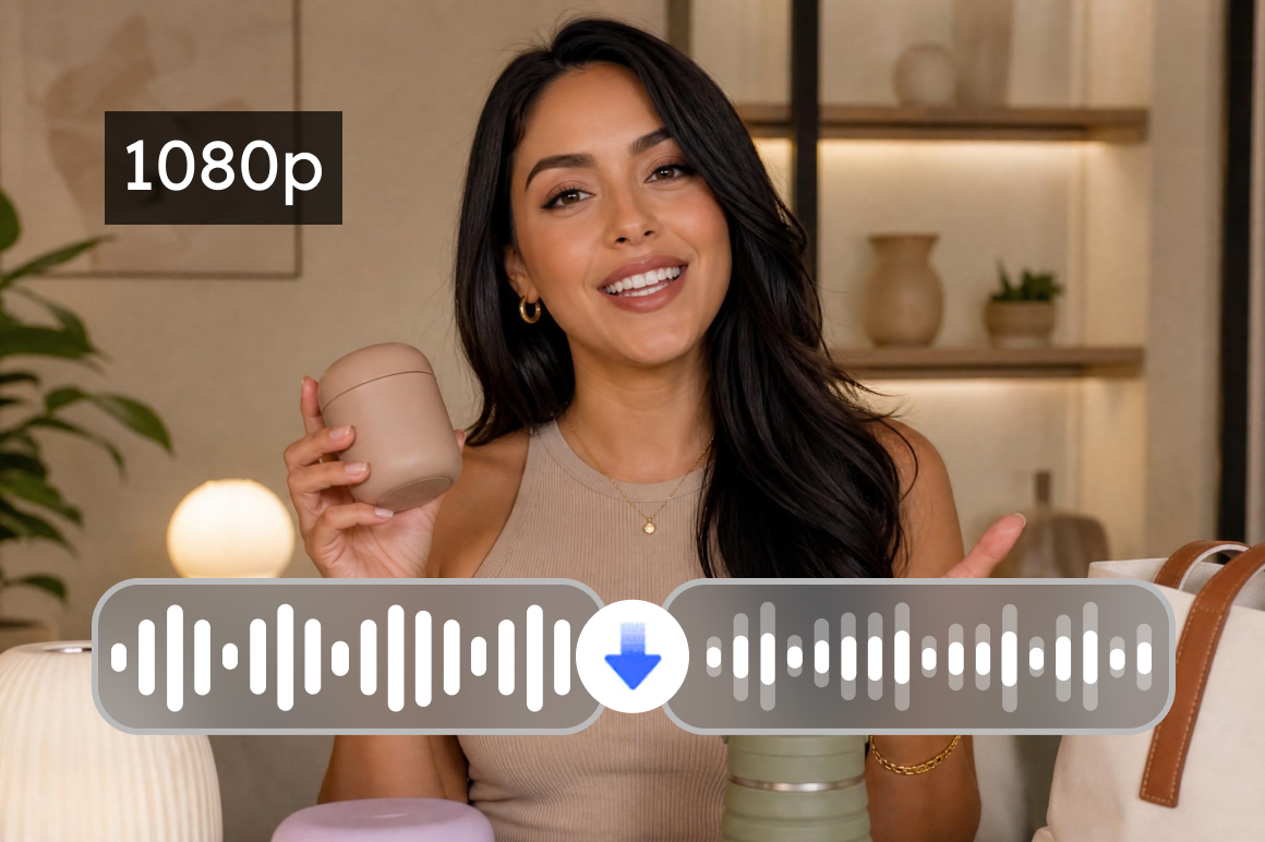 High-quality video export