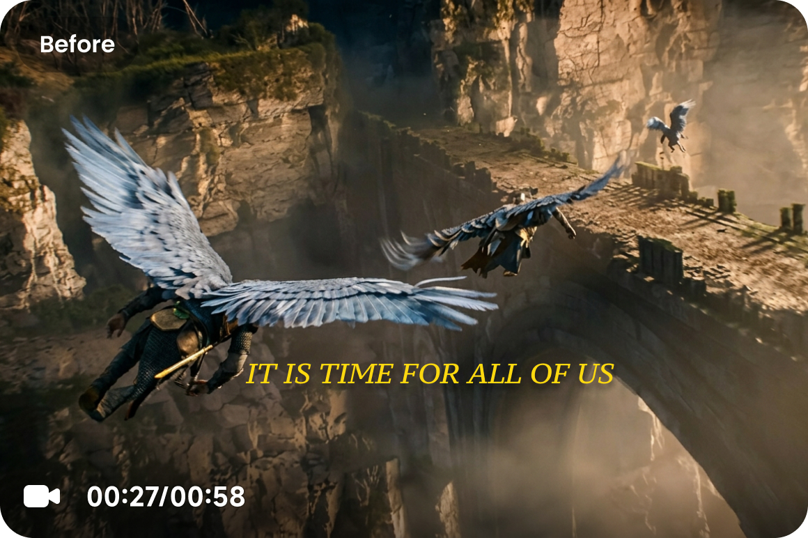 Удалить субтитры из видео без размытия