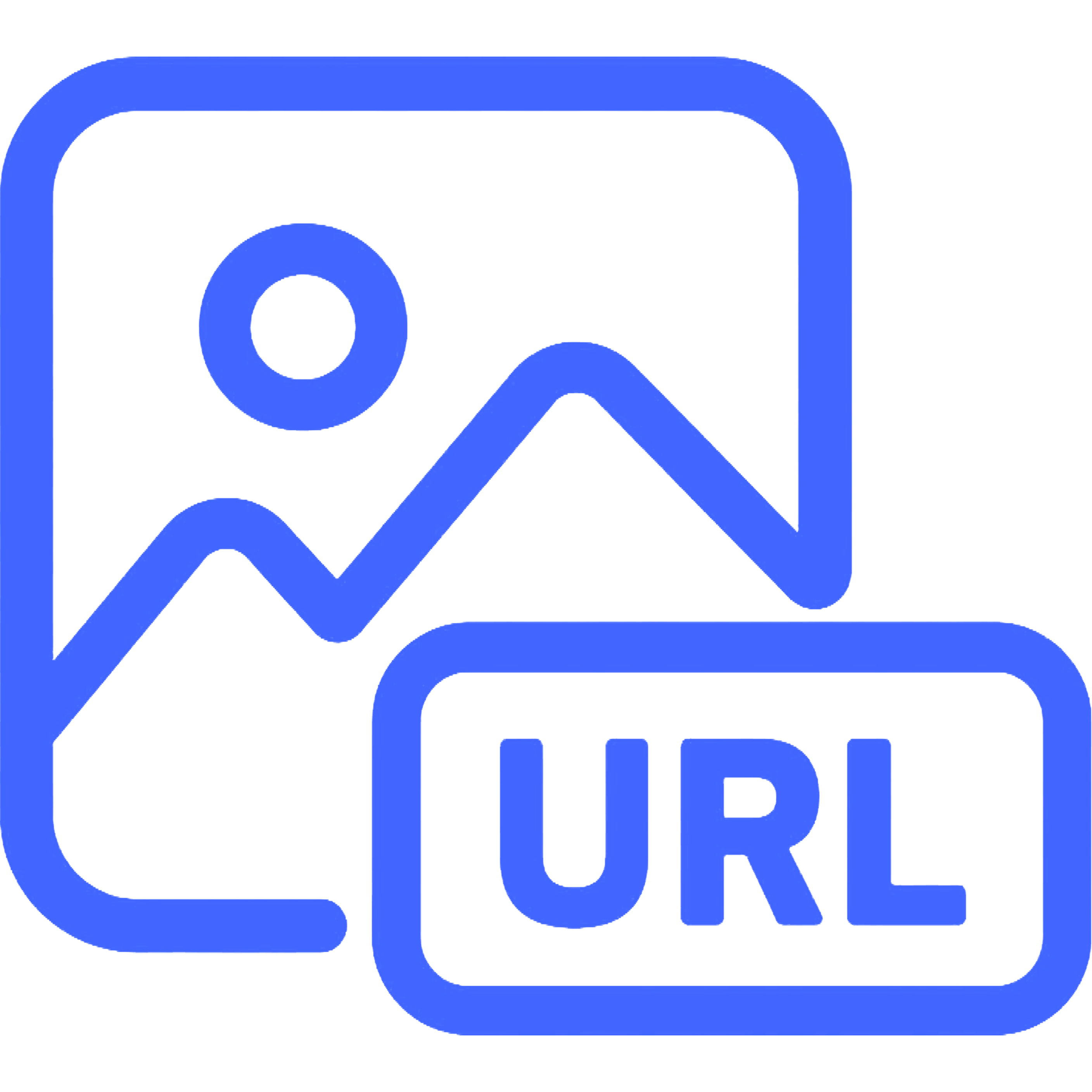 URL paste supported