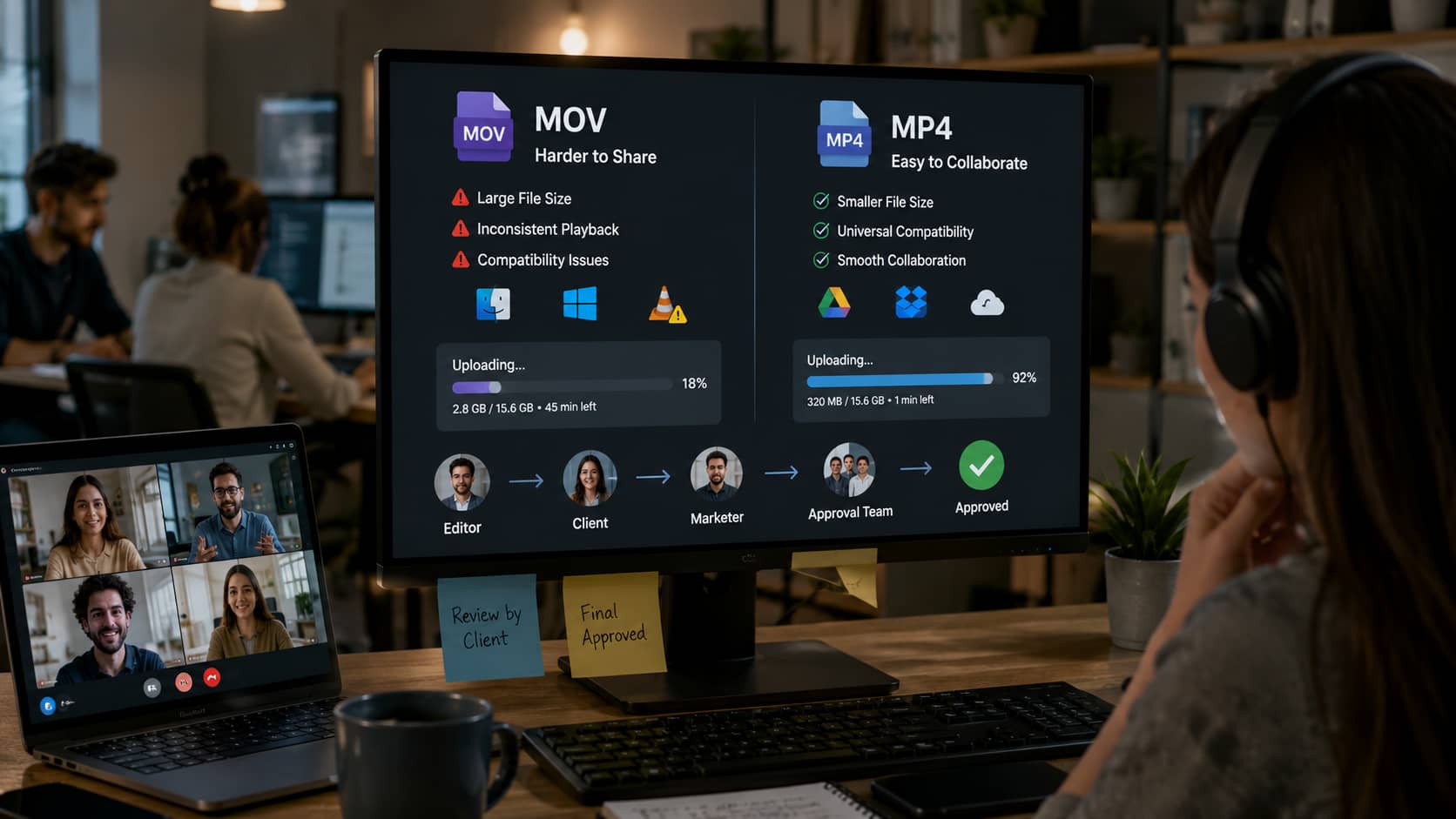 MOV vs MP4 for agencies