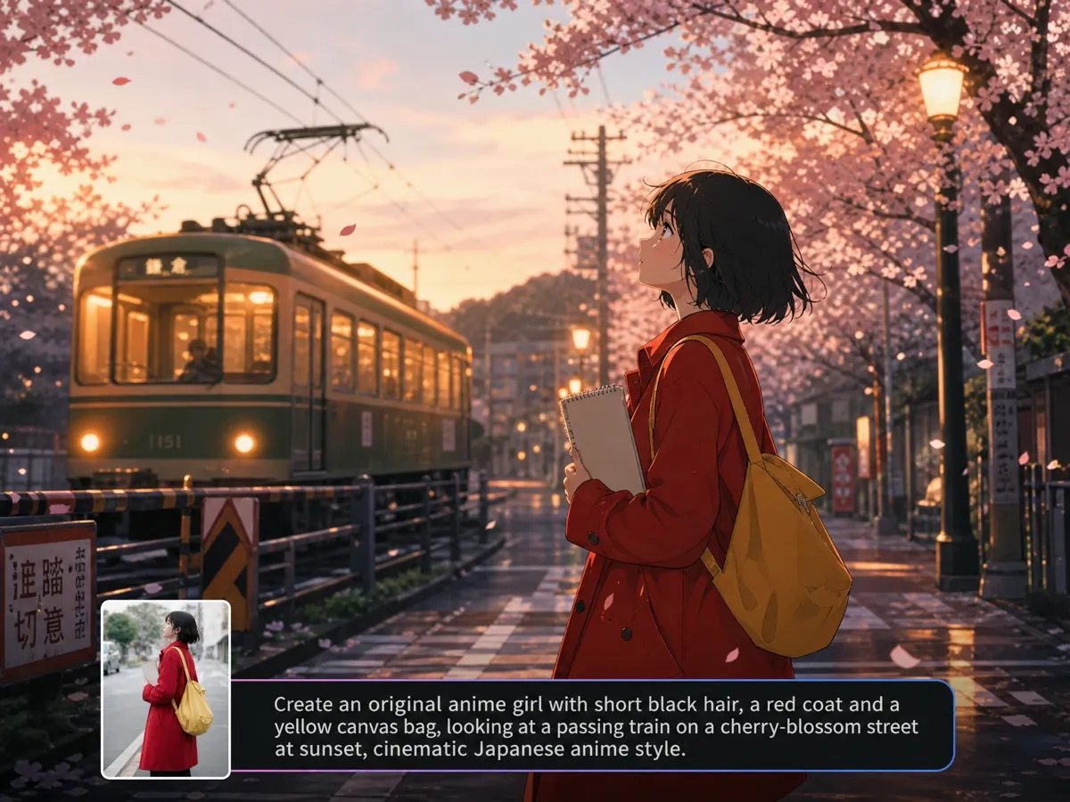 anime image generator hero image