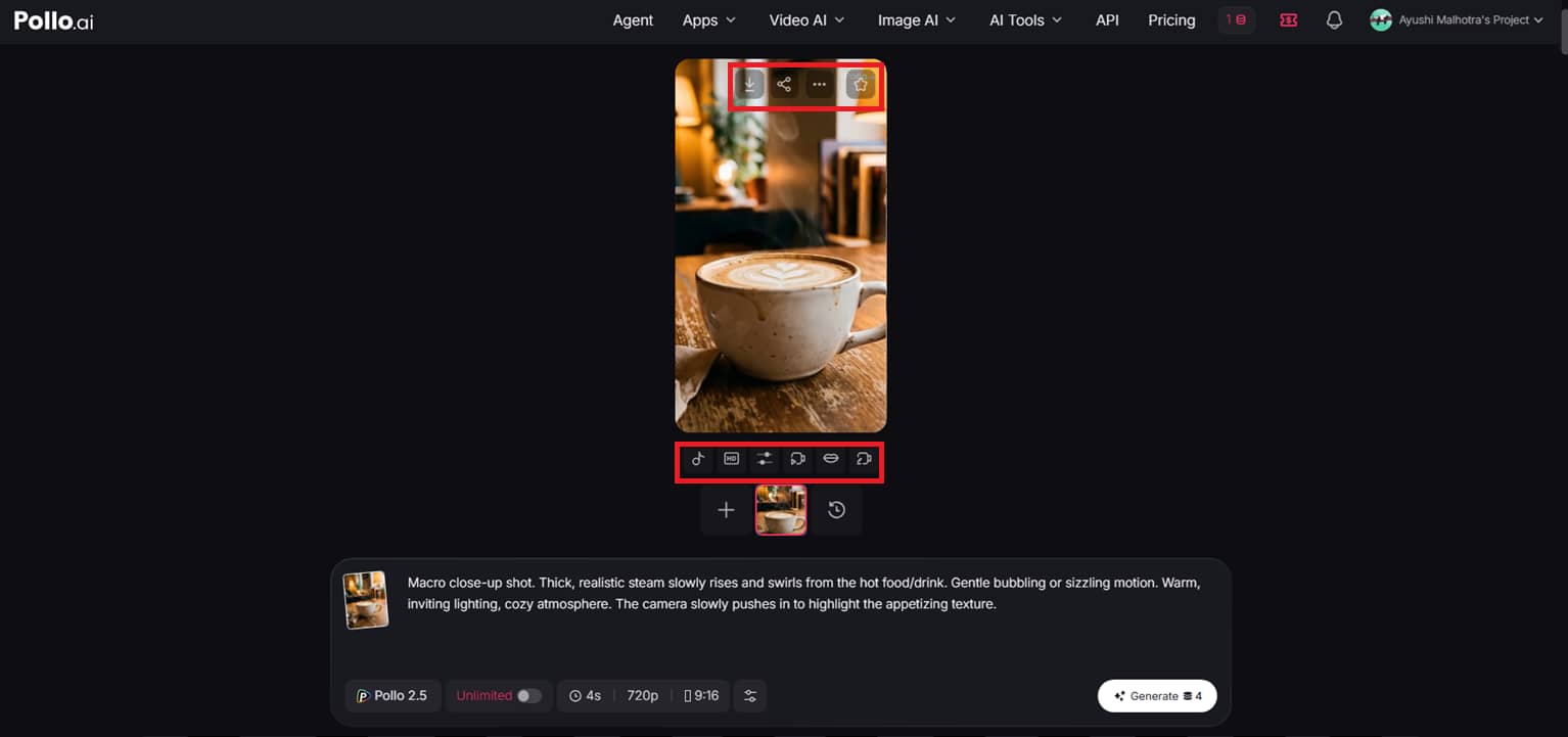 Edit or download your video