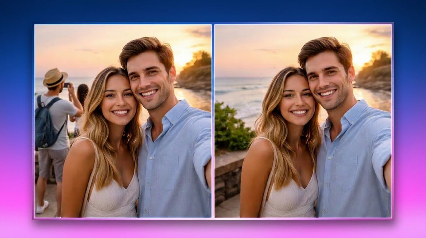 How to Remove a Person in Snapseed