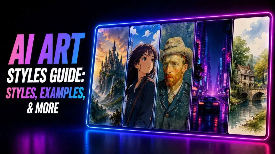 AI Art Styles Guide: Styles, Examples, and How to Create Them