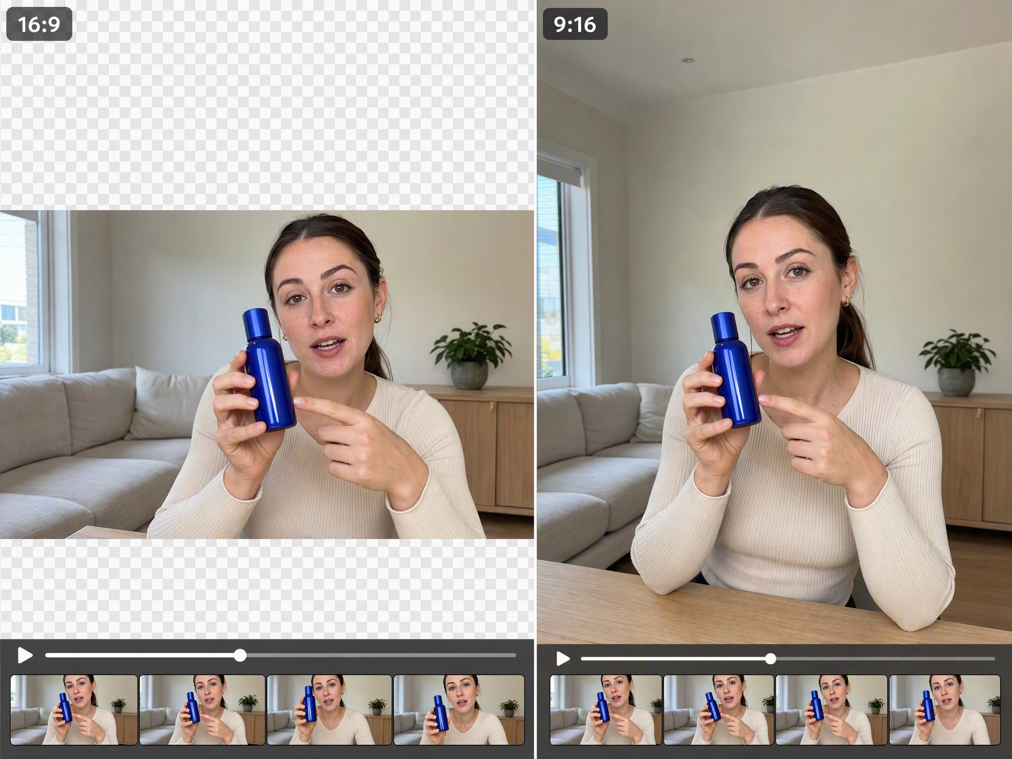 Expand UGC and product videos